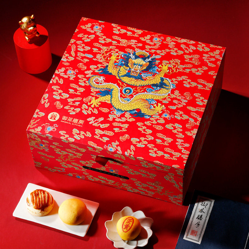 御茶膳房年货糕点礼盒装春节过年送长辈走亲戚高端礼品点心大礼包