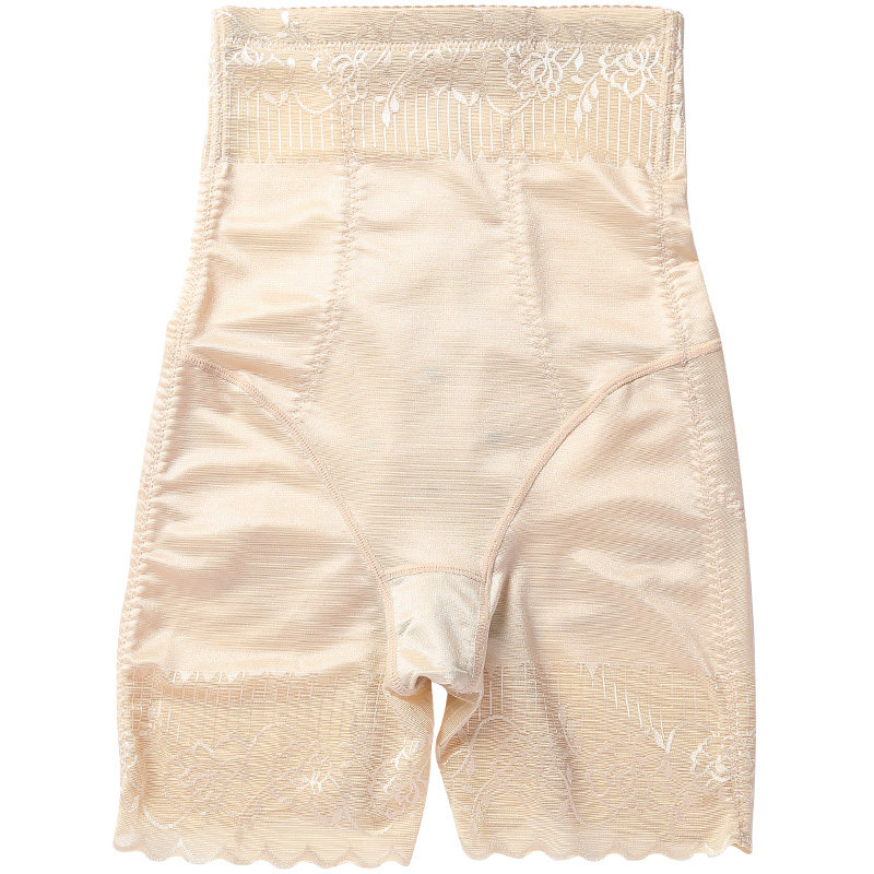 高腰收腹裤头女提臀收胃塑身裤大码平角安全裤产后秋塑形无痕收腹