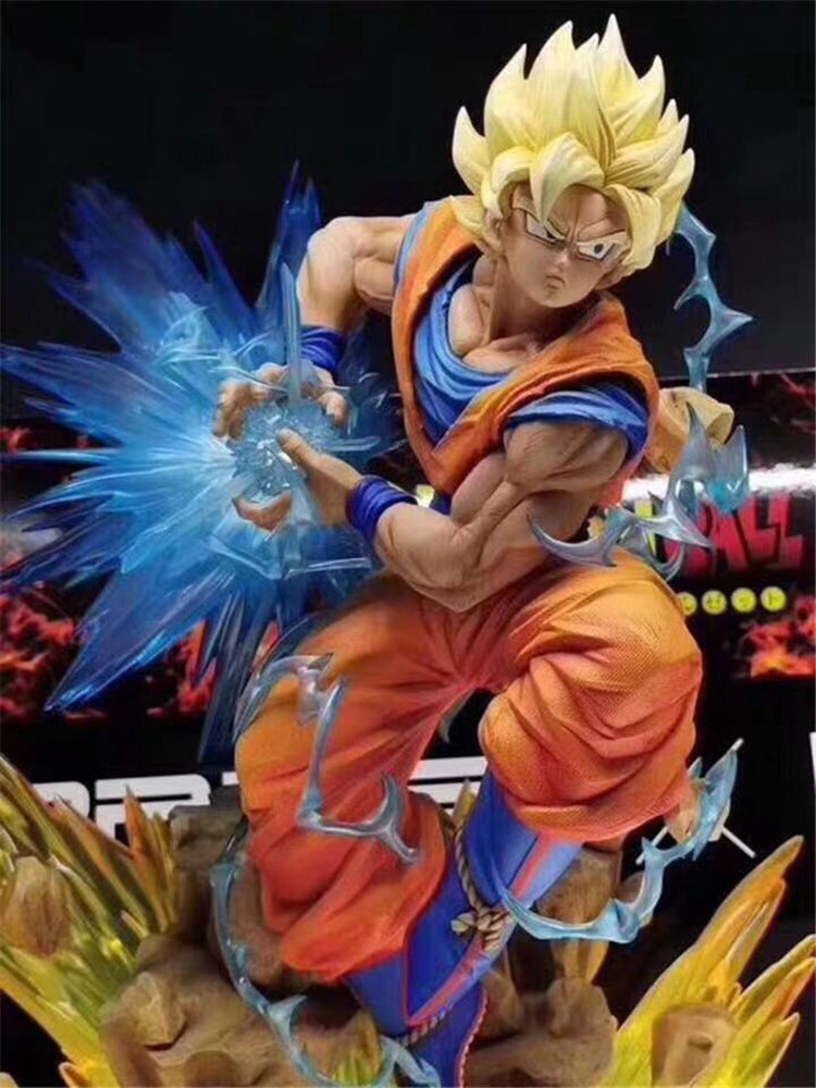 primestudiompmdbz01p1s龙珠超级赛亚孙悟空雕像兵人专区