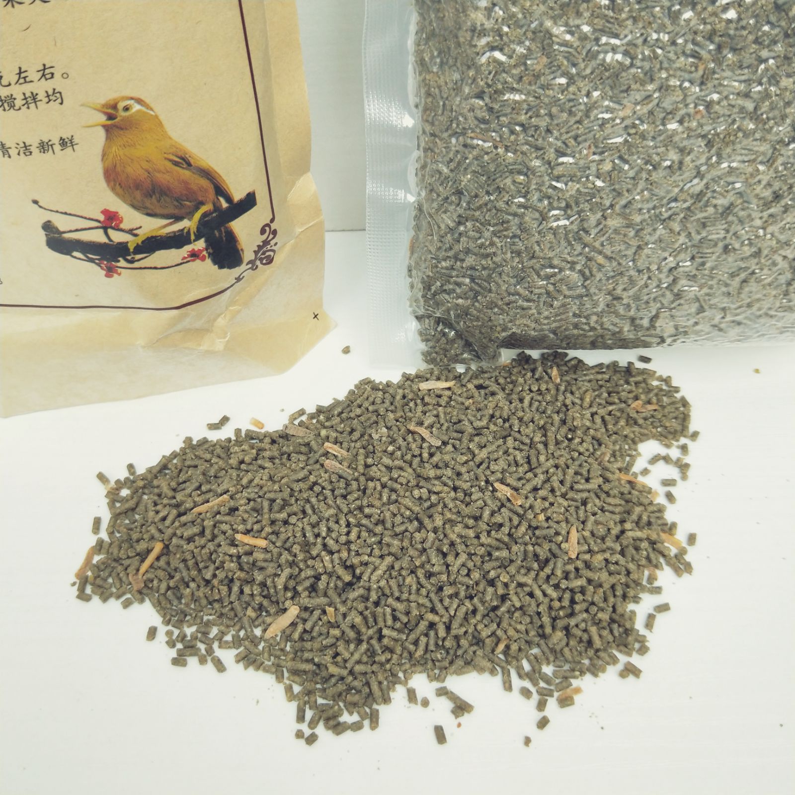 画眉七贤真空唱鸟画眉鸟鸟食饲料500克鸟食