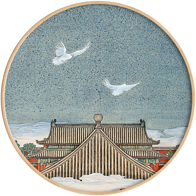 实木,故宫,禅意,装饰画,国风_新款_牌子_图片_价格_优惠券-黄三怪