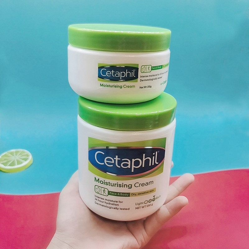 保湿cetaphil丝塔芙身体大白婴儿润肤霜550g250g倍润身体乳