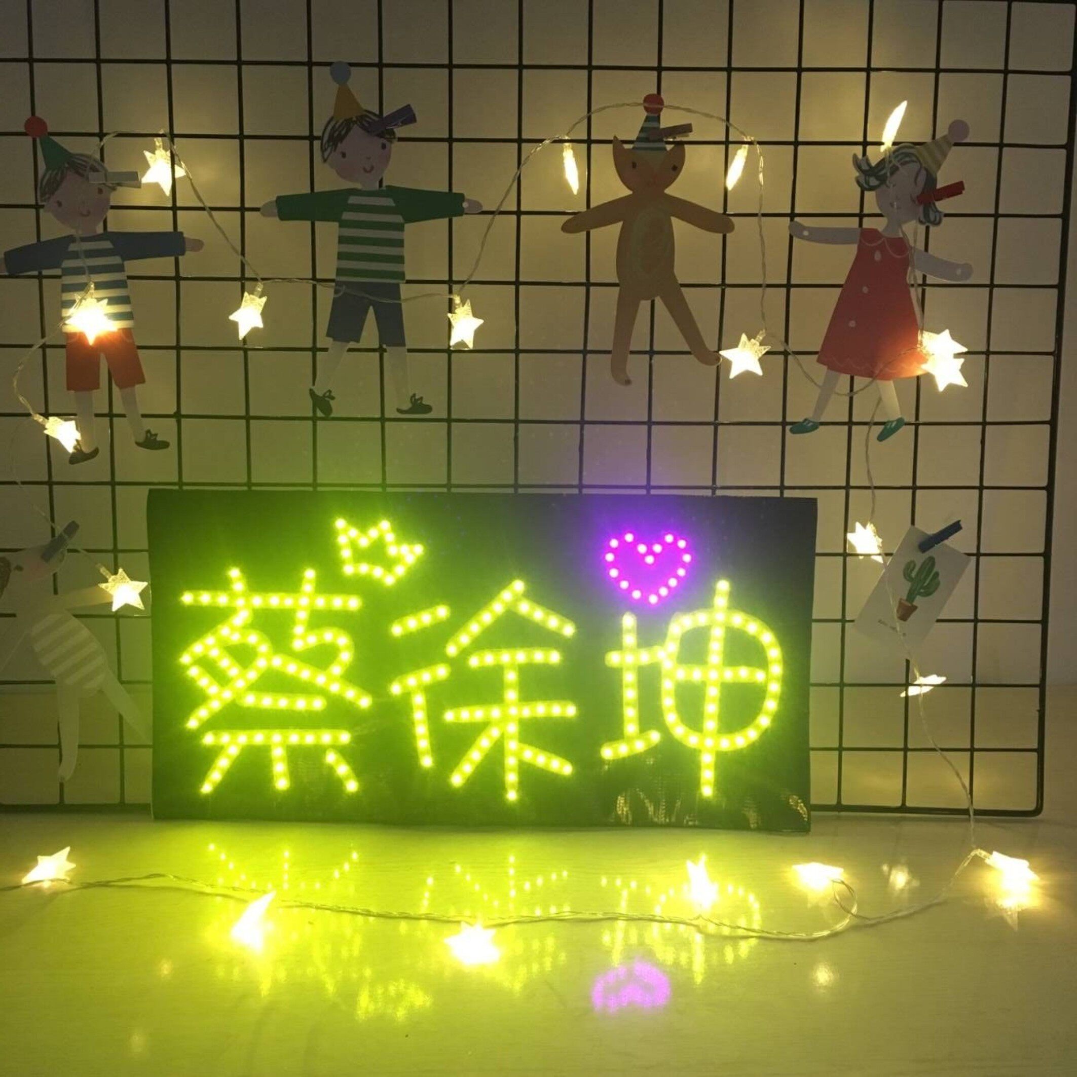 偶像练习生蔡徐坤灯牌定制应援演唱会周边荧光棒粉丝后援led头饰