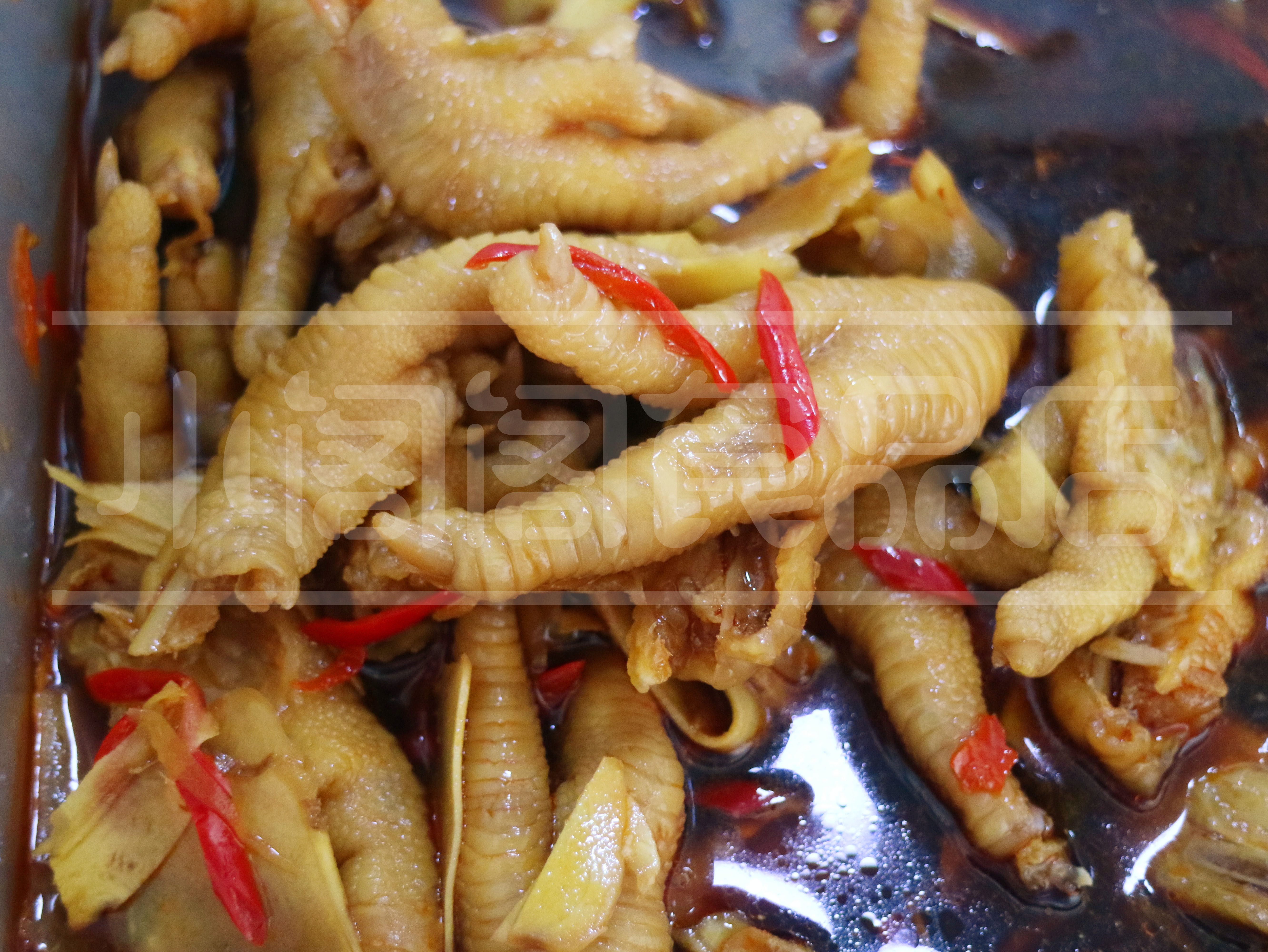 鸡爪宜州老牌子凉菜自营凉拌鸡尖鸭爪泡椒两斤凉菜