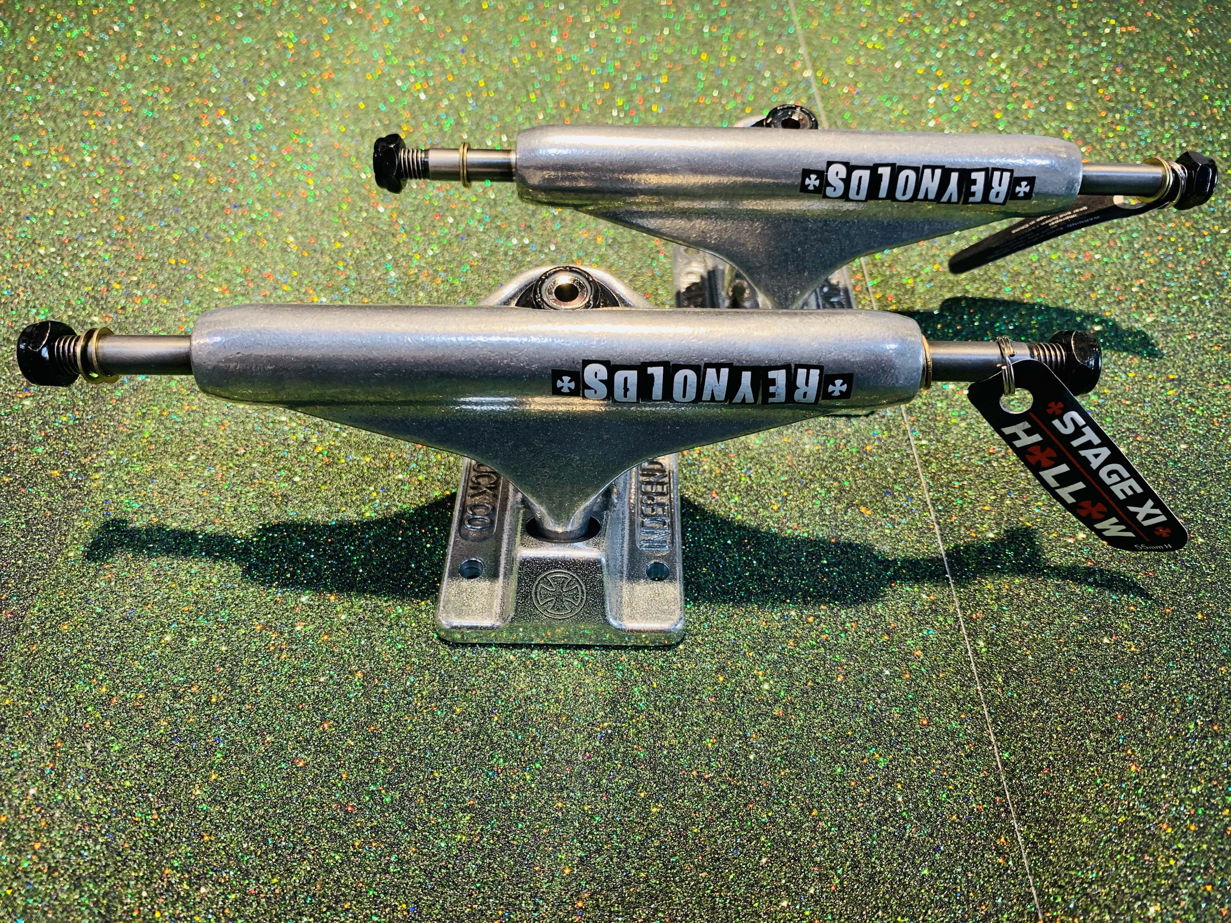 专业美国进口indy滑板支架双空钛合金independent滑板桥签名款