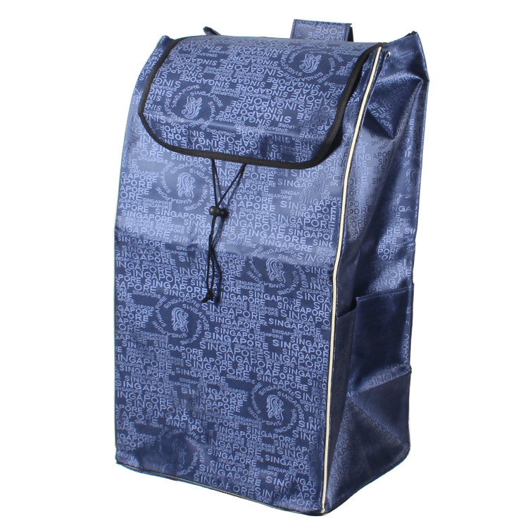 购物车大号袋子袋手拉车布袋加厚超大防水便携购物车