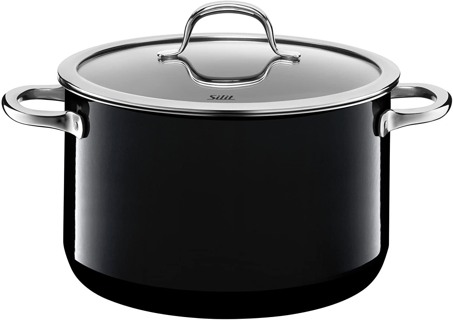 德国直邮silit喜力特saucepan炖锅套装4件套炖锅汤锅带盖肉锅