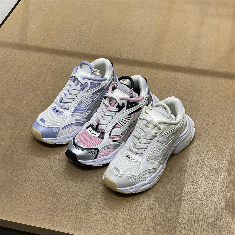 ash艾熙女鞋2022秋冬新款时尚百搭系带休闲运动时尚休闲鞋