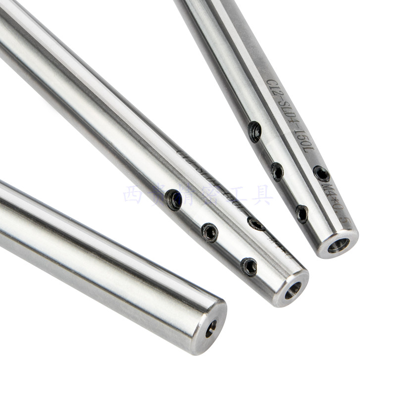 侧固延长高精度小径杆直柄杆深加工抗震铣刀加长刀柄