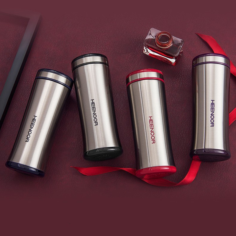 希诺大肚保温杯真空高档创意男士品牌保温杯办公水杯礼品杯子