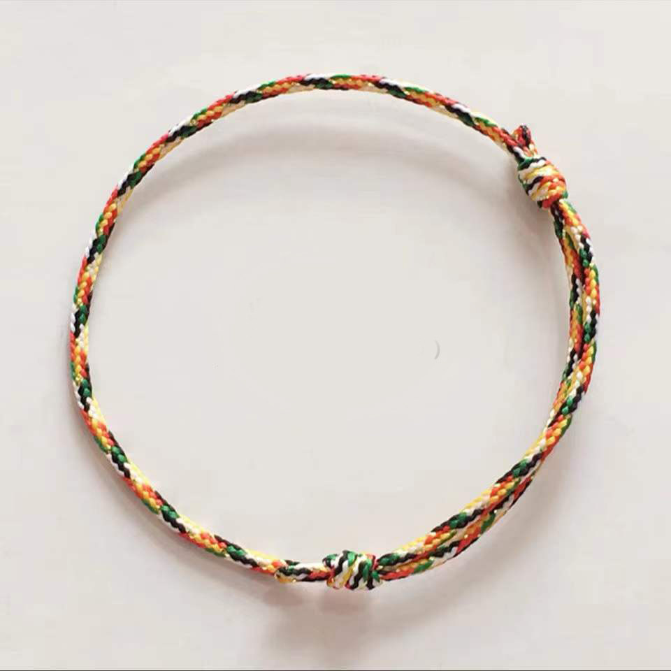 五彩端午节红绳手链节日礼物编织饰品转运闺蜜手链