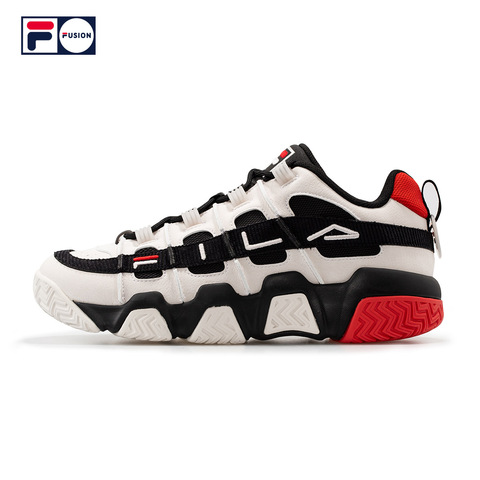 fila官方旗舰店:fila 斐乐官方 barricade low 篮球鞋男2020秋冬新款