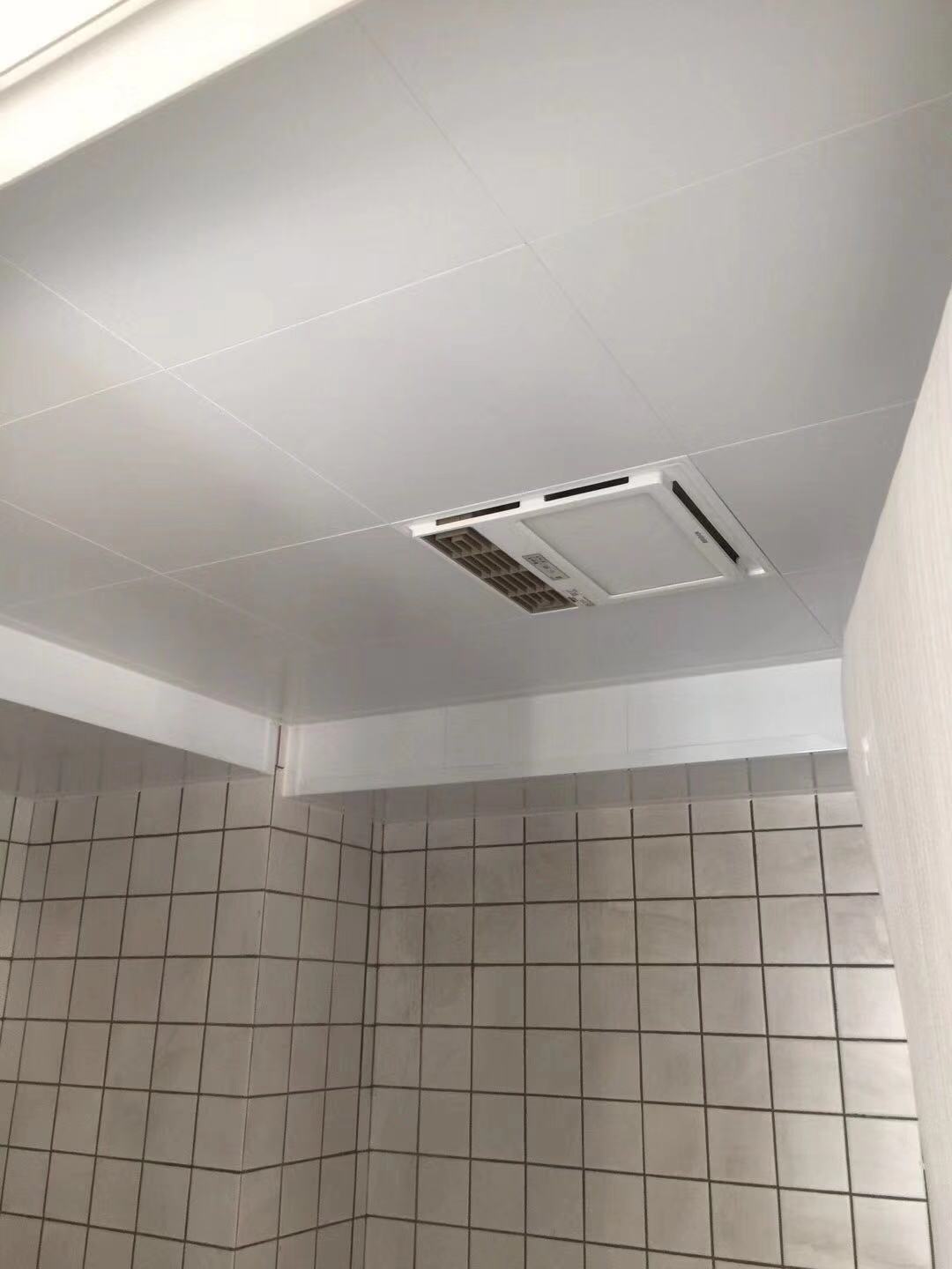 科宝集成吊顶简约厨房卫生间纯白色铝扣板抗油污北京廊坊固安安装
