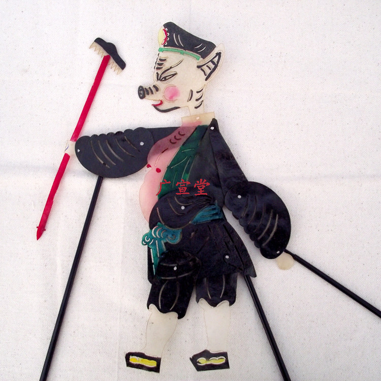 皮影动感操作西游记人物妖精人偶工艺品幼儿园节目摆件