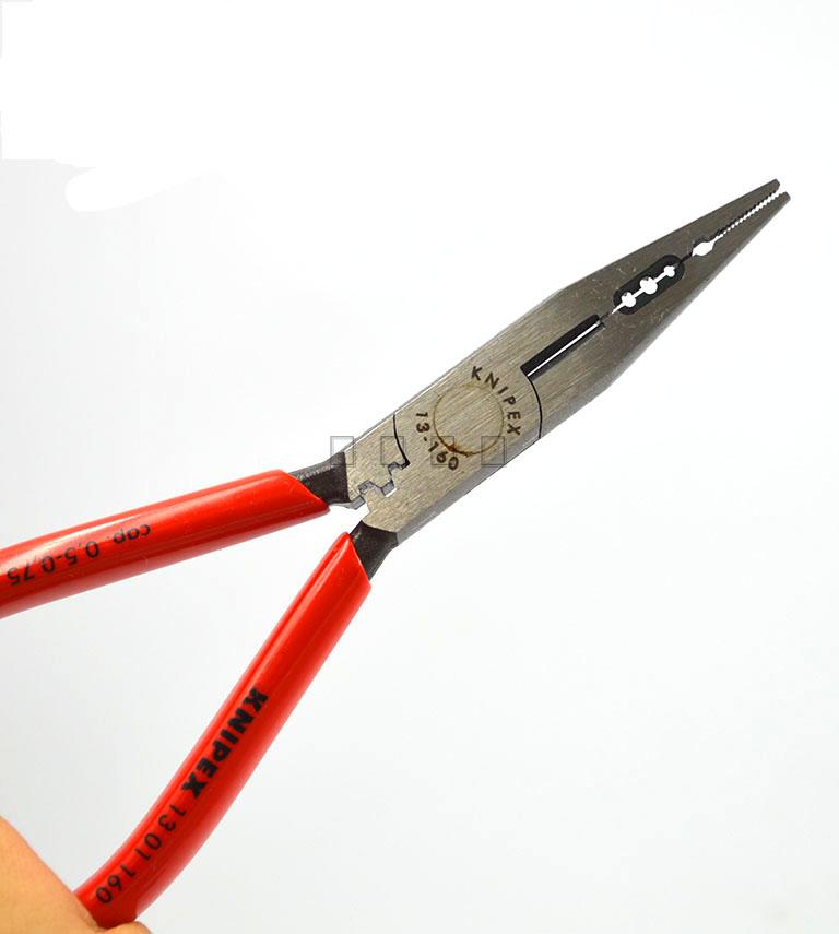 德国进口凯尼派克knipex尖嘴剥线1302160尖嘴钳