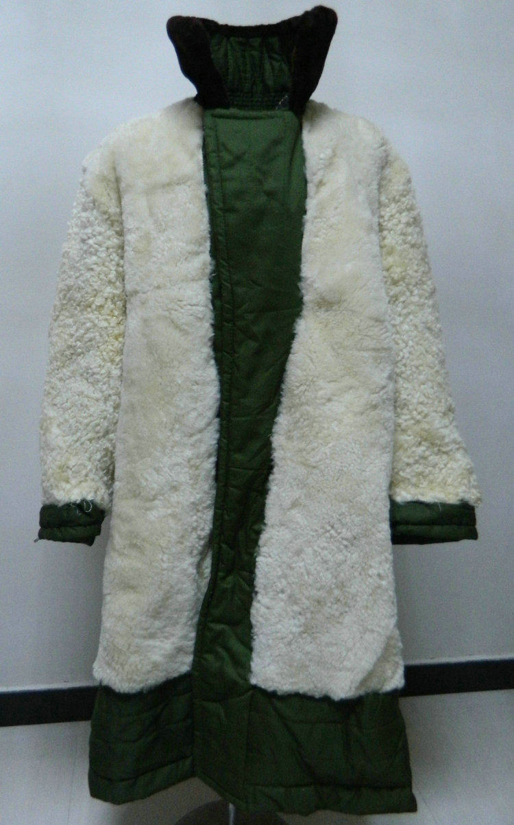 正宗 正品真皮大衣 羊毛大衣 毛皮一体 羊皮军大衣 羊剪绒保暖