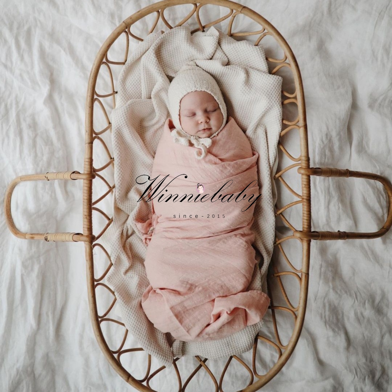 丹麦mushie婴儿襁褓有机多用途宝宝宝宝安安睡透气婴童抱被