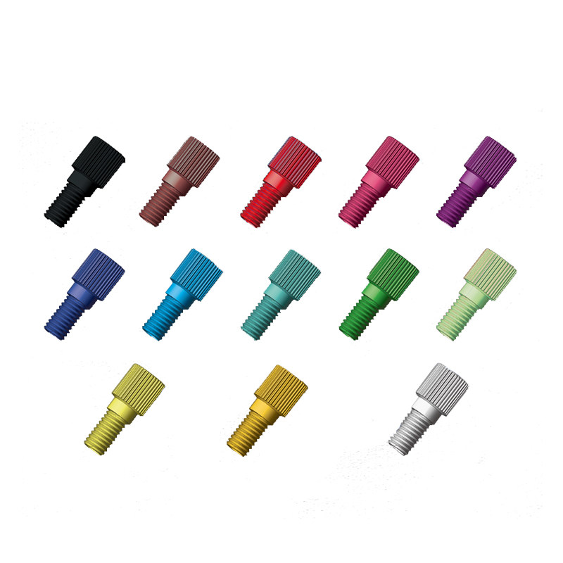 接头倒锥pp多色色彩色卡套接电磁阀特氟龙管其它紧固件