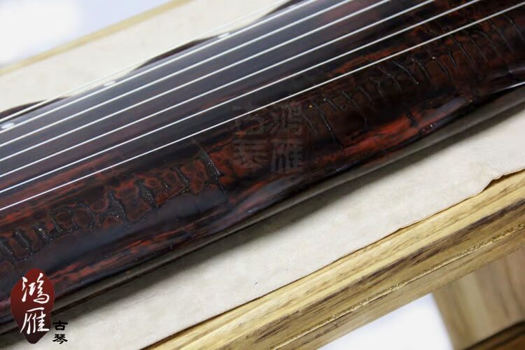 鸿雁精品演奏蕉叶琴断纹蕉叶收藏古琴手工老料古琴
