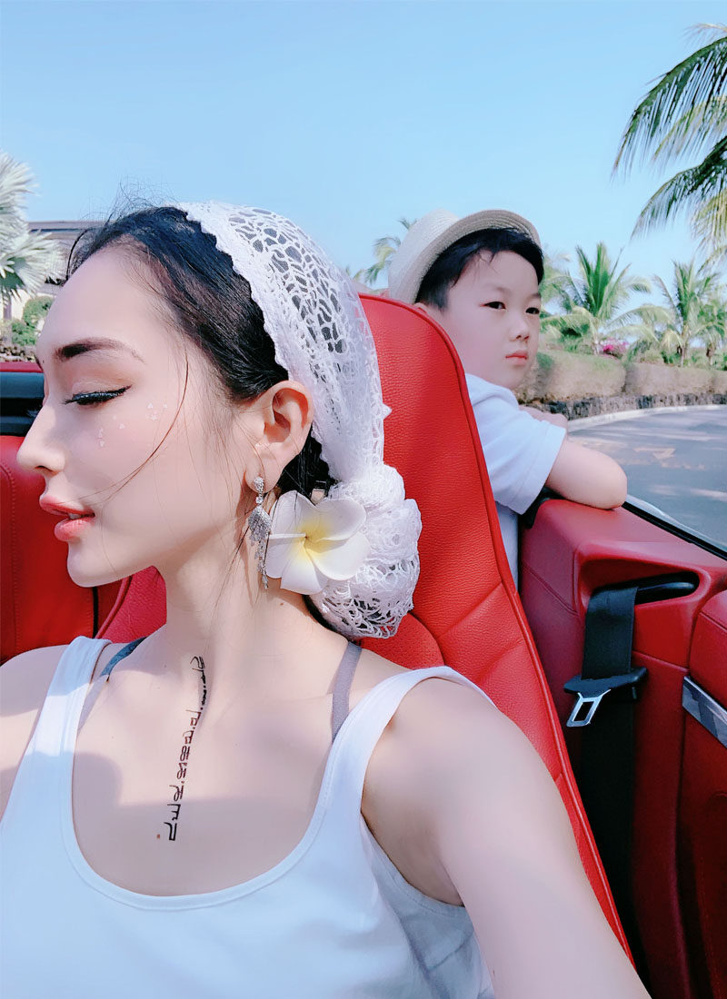 我是卡卡1995女装新品白色定制蕾丝头巾薄款发带仙女时尚头饰专用