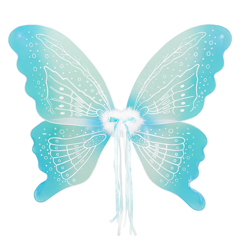 翅膀新品包蝴蝶维密仙子奇妙天使大人羽毛白色翅膀