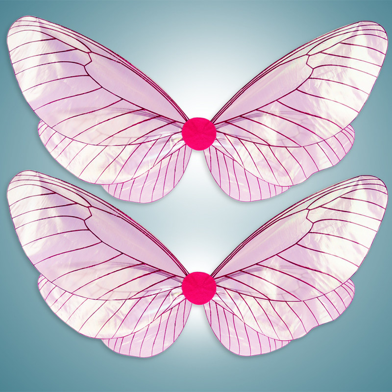 cos蝴蝶天使道具儿童成人透明精灵维密仙女翅膀翅膀