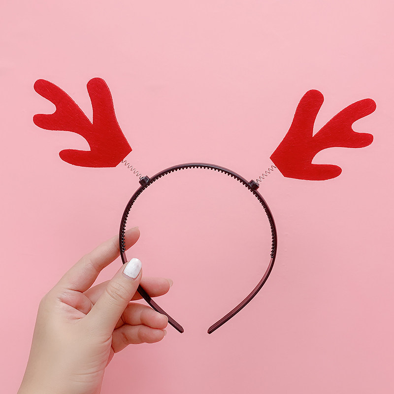 头饰韩国网红发卡可爱爱卡通发主播小龙虾头箍发饰