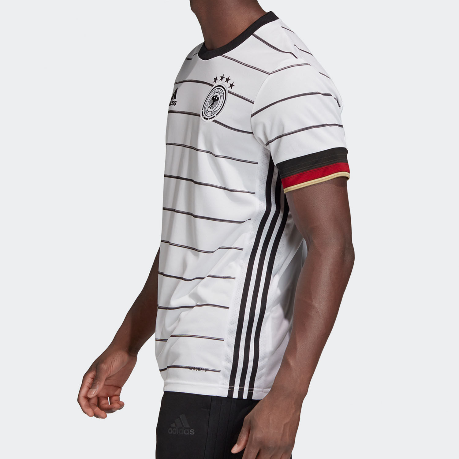 adidas阿迪达斯正品德国足球比赛队服主场短袖球衣eh6105足球服