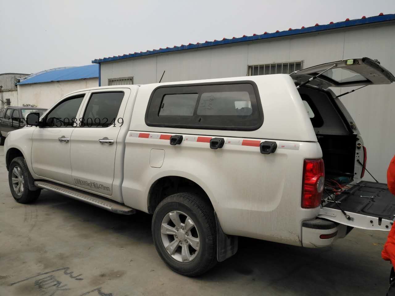 皮卡江淮帅铃t6t8冲压后门平顶雨棚尾箱货箱其它加装