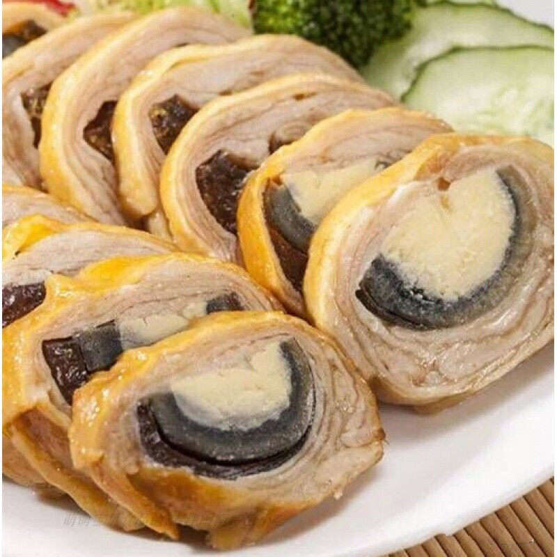 闽南泉州鸭皮卷特产皮蛋蛋卷酒店特色冷盘私房其它