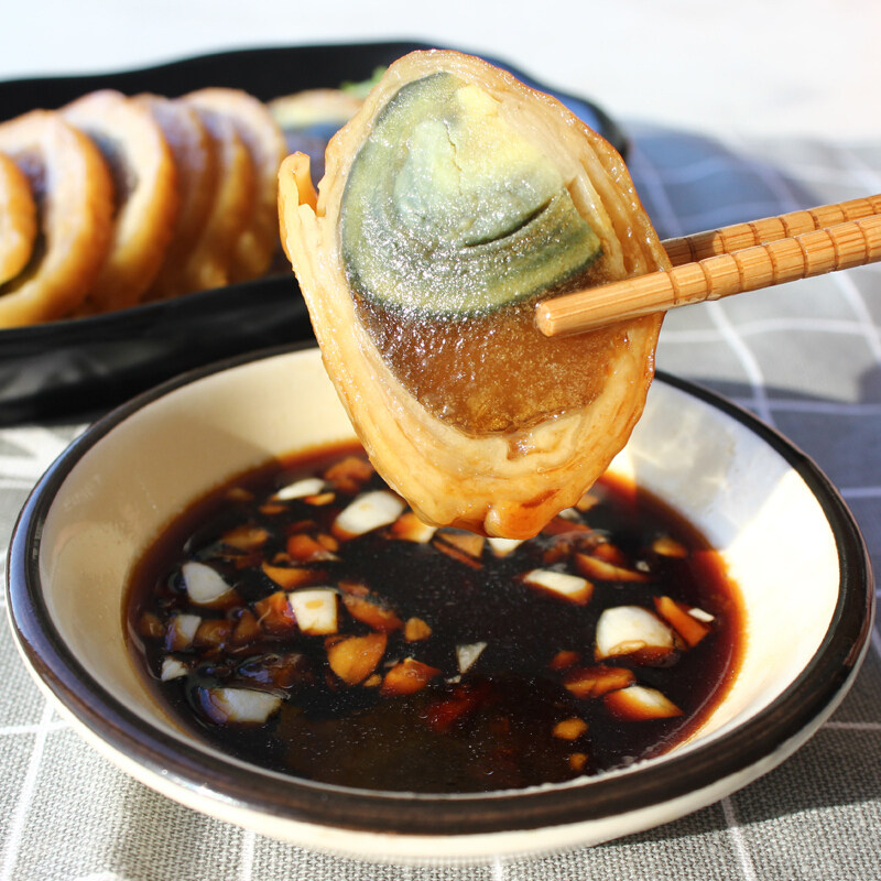 闽南泉州鸭皮卷特产皮蛋蛋卷酒店特色冷盘私房其它