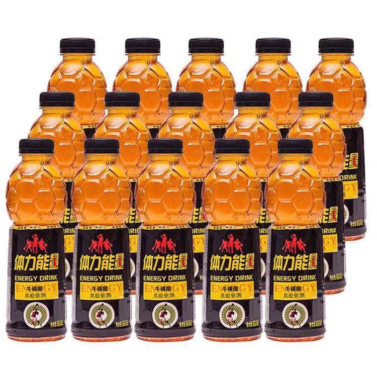 提神饮品体力能量年货 600ml15瓶功能性饮料整箱批特价 大瓶好喝