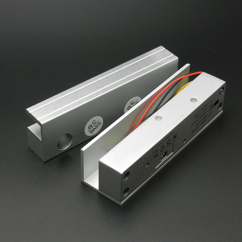 无框电插上下玻璃门信号延时插销电子门禁电控锁