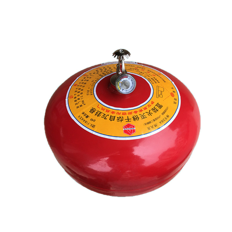 胜安悬挂式干粉灭火器6kg公斤8kg球形自动灭火车用灭火器