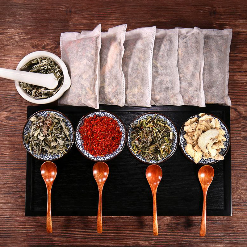 艾草泡脚中药药包艾叶草藏红花泡脚包去湿气祛湿灸浴足剂