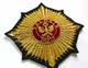 Alice studio new Balmain BALMAIN hand-embroidered golden luxury eagle badge 11CM Alice studio new Balmain BALMAIN hand-embroidered golden luxury eagle badge 11CM
