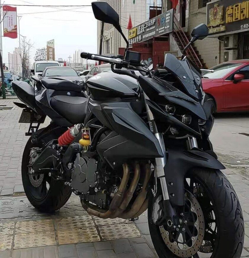 黄龙600改装无损直上车头总成 霸气螳螂车头 踏雪麒麟大灯总成