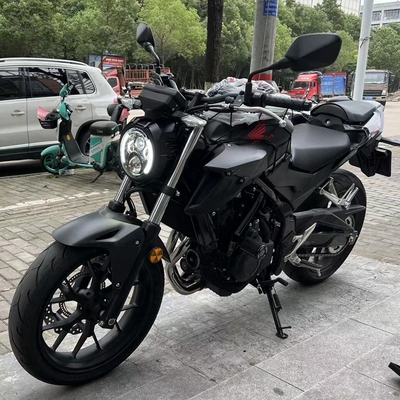本田cb400f 摩托车改装cb650r 原装大灯总成车灯cb500f 圆灯摩托车