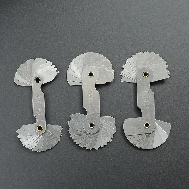 半径晶花高精度测量圆弧工具弧度样板圆角其它测量工具