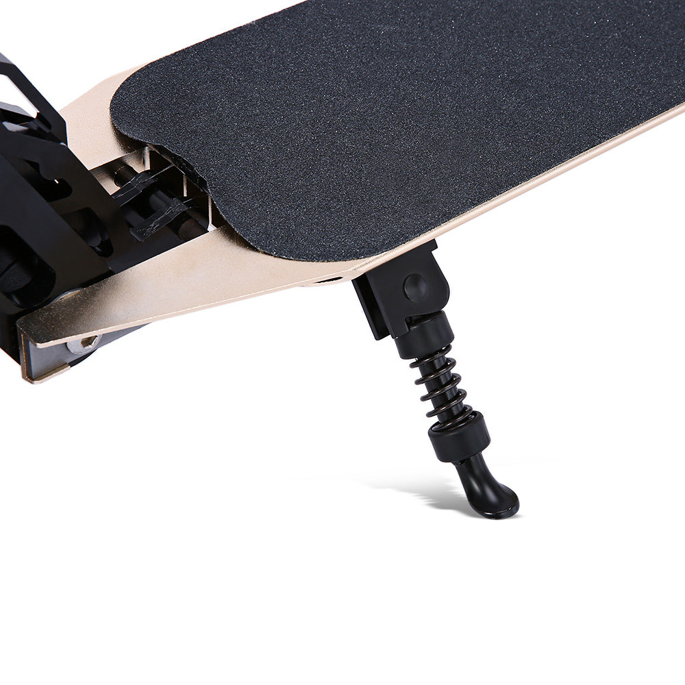 碳纤维铝合金电动滑板车配件脚撑脚架停车减震支架