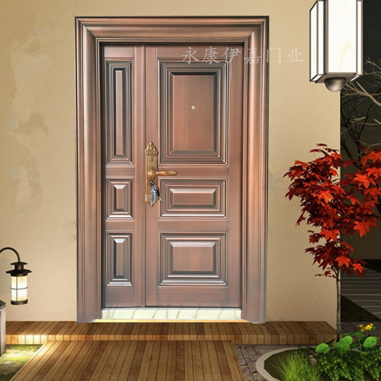 帝尔吉斯内开外包甲级防盗门进户门标准母门大门进户门