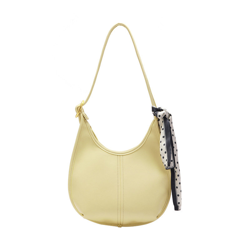 somay饺子包包2021新款潮秋季百搭单肩斜挎包百搭腋下大容量女包