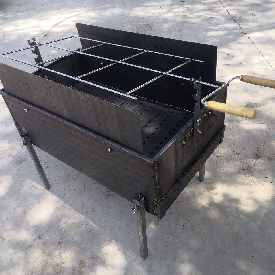 羊腿烤炉手动电动加厚炉子商用烧烤叉子全羊烧烤炉