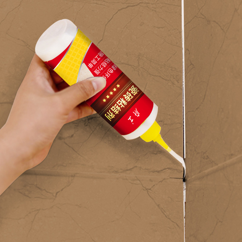 强力瓷砖胶修补墙砖地砖松动渗透脱落粘贴家用粘合修复剂水泥背胶