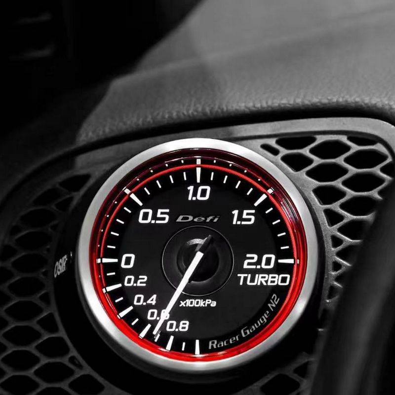 新款正品日本进口defirgn2改装涡轮表电压水温油温油压三联表