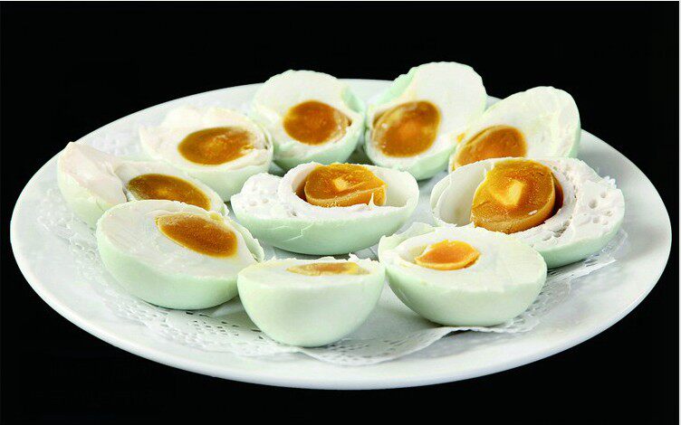 咸鸭蛋盐城特产建湖九龙龙口特大红心出油26枚咸鸭蛋