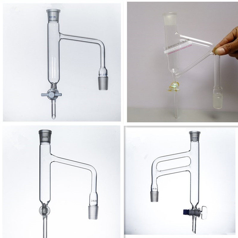 玻璃活塞油水分离器29口四氟水分接收节门水份管类