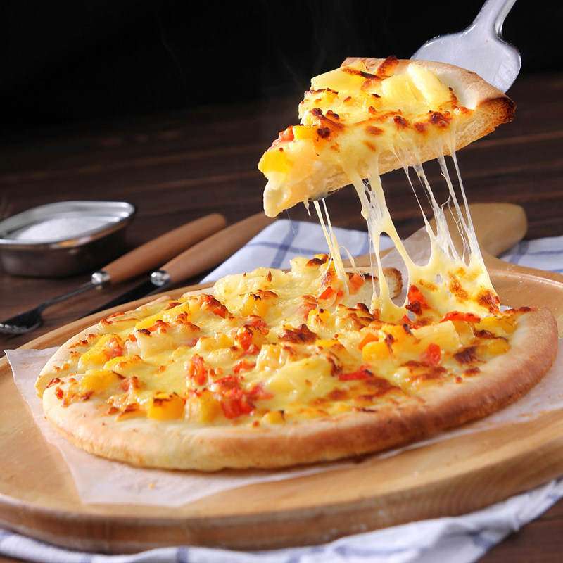 丹麦爱氏晨曦马苏里拉芝士碎奶酪拉丝披萨进口芝士块焗饭家用2kg.