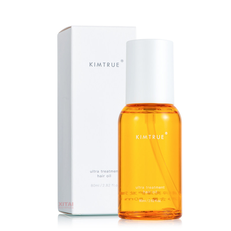 一秒抚平毛躁kimtrue且初护发精油kt元气橙光护发精油