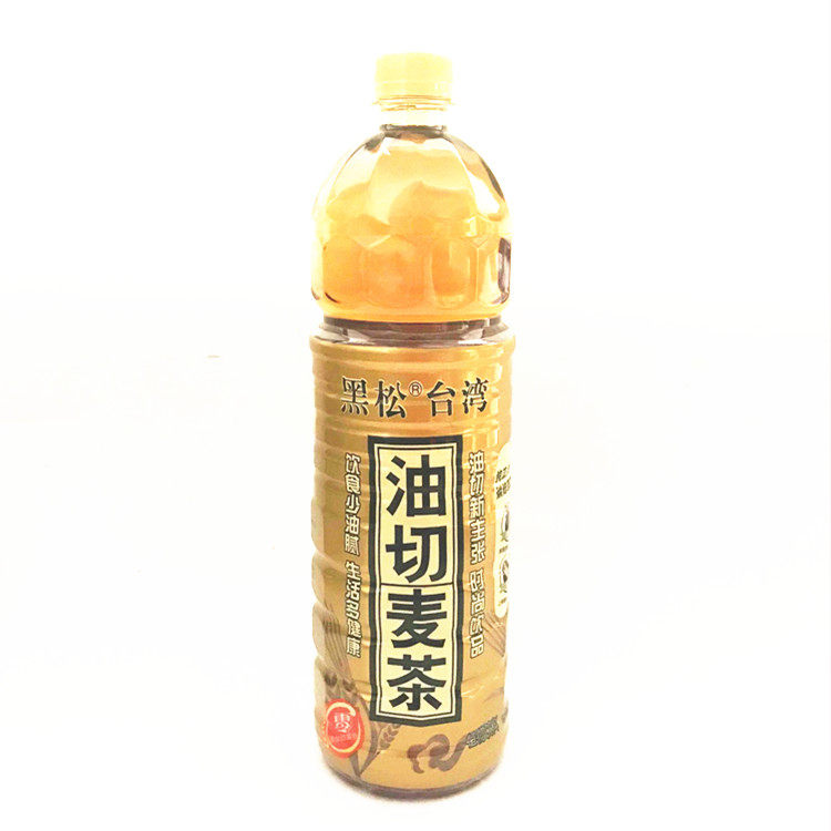 包邮 台湾进口-大麦茶饮料-爱之味麦仔茶600ml*4瓶